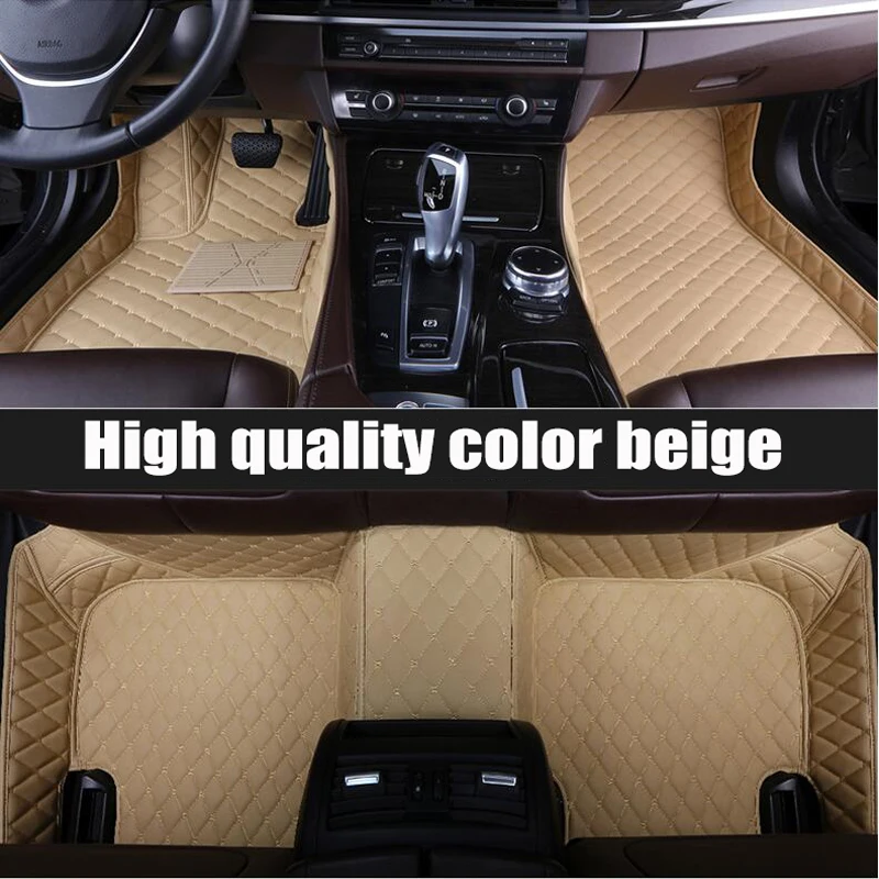 

Custom LHD/RHD Special Car Floor Mats For Mazda 3 bk bl 2010-2013 Year Leather Waterproof Anti-slip Carpet Liners