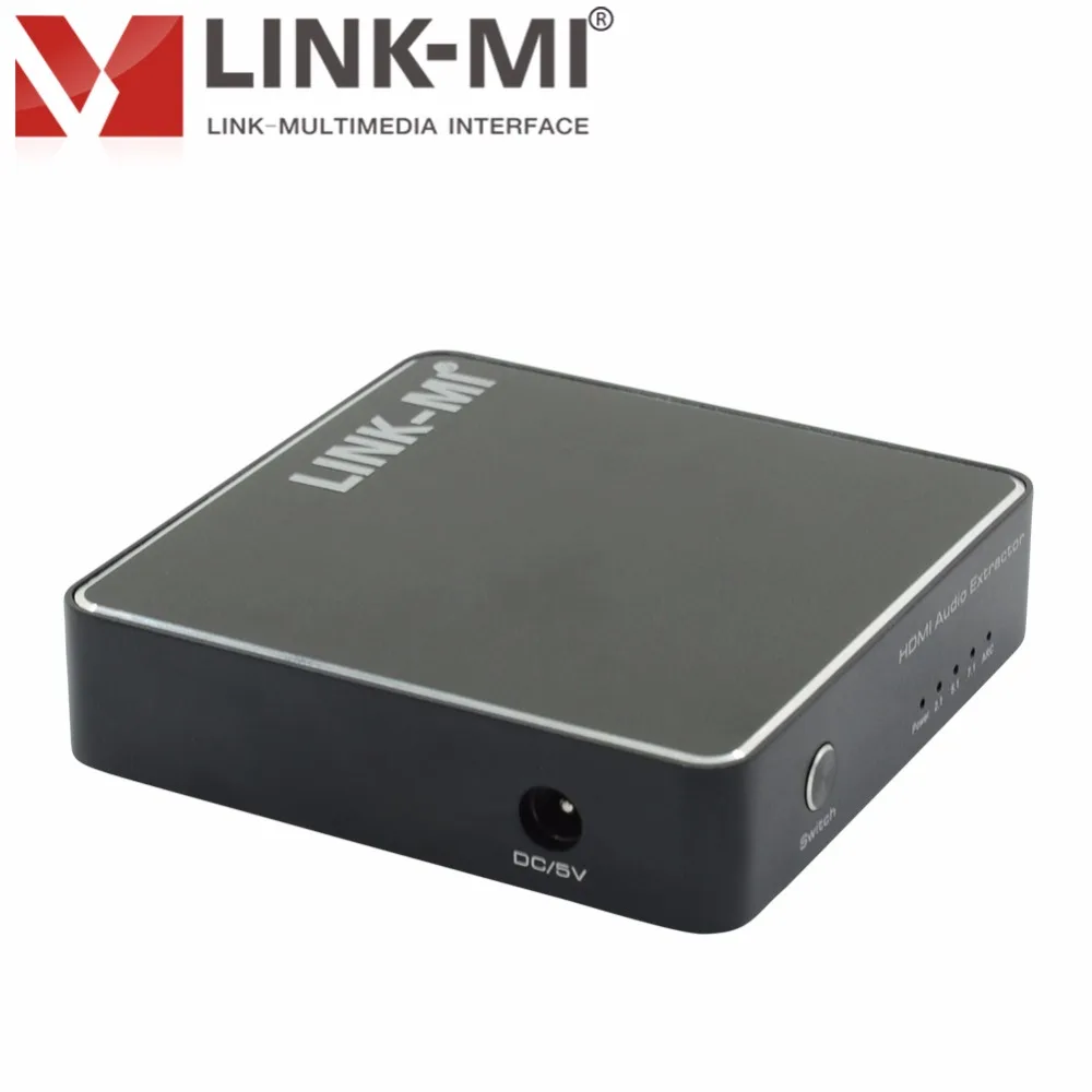 LINK MI HH02 Audio HDMI к декодер аудио экстрактор преобразования SPDIF + 3 5 мм ARC 3D видео 4K2K
