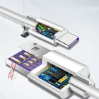 Кабель Mzxtby USB 3,1, для быстрой зарядки и передачи данных, 5 А