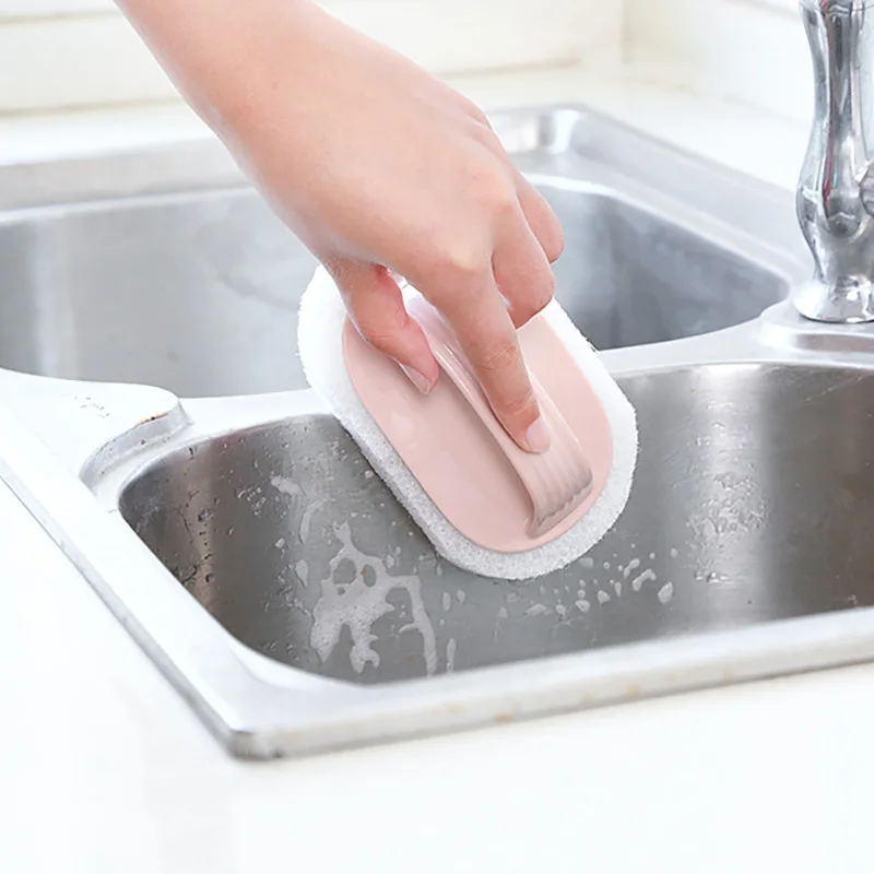 

Strong Decontamination Bath Brush Magic Strong Decontamination Bath Brush Sponge Tiles Brush Kitchen Clean Tools