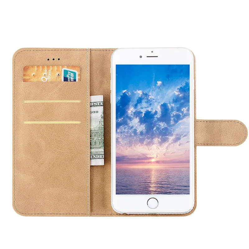 ocolor 5.7'ɿor UHANS I8 Flip UP Leather Case With Sticker phone Skin Cover Replacement 5.2'' For MX Card Pocket | Мобильные