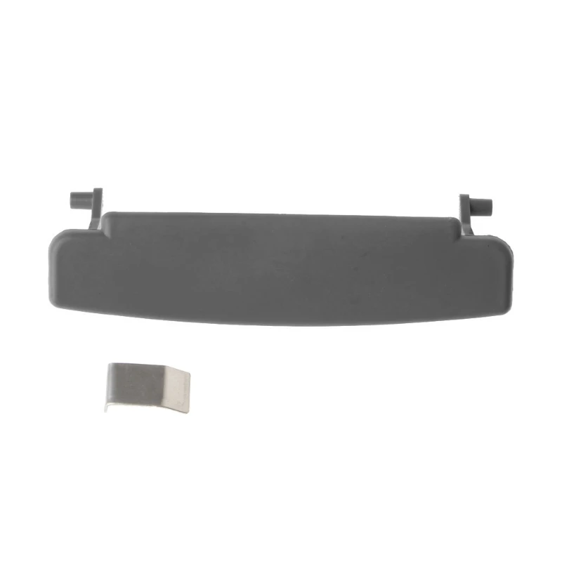Серый High Quality 1 Pc Auto Car Armrest Latch Lid Center Console Cover For 2005-2011 Audi A6 C6 3 Colors Hot New Car Accessories - Название цвета: Серый