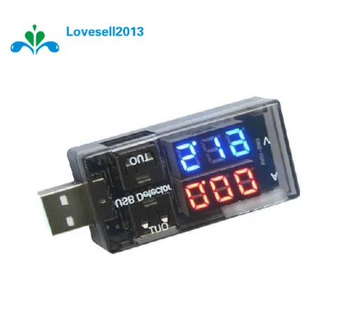 Высокая точность! 0 2.5A 3 7 5 V USB зарядное устройство измеритель напряжения тока