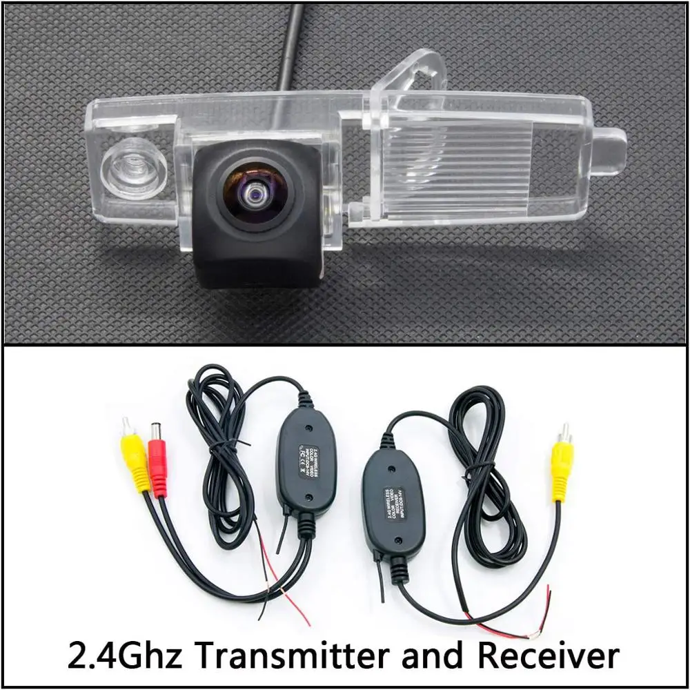 Camera With Wireless 175 градусов HD камера заднего вида Камера для Toyota Highlander 2003 2004 2005 2006 2007 2008 2009 2010 2011 2012 автомобильный монитор - Название цвета: Camera With Wireless