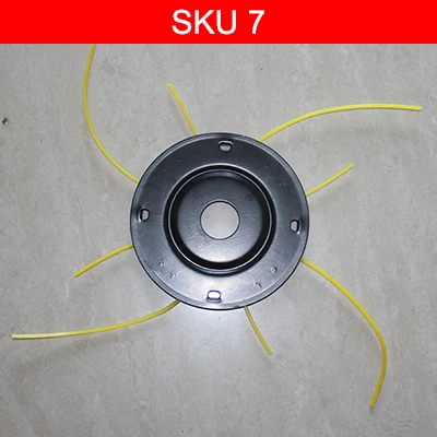 SKU7 RDDSPON 1 шт., универсальная садовая газонокосилка, триммерная головка, струнная пила, щетка для газонокосилки, резец, аксессуары, садовые инструменты - Цвет: SKU7