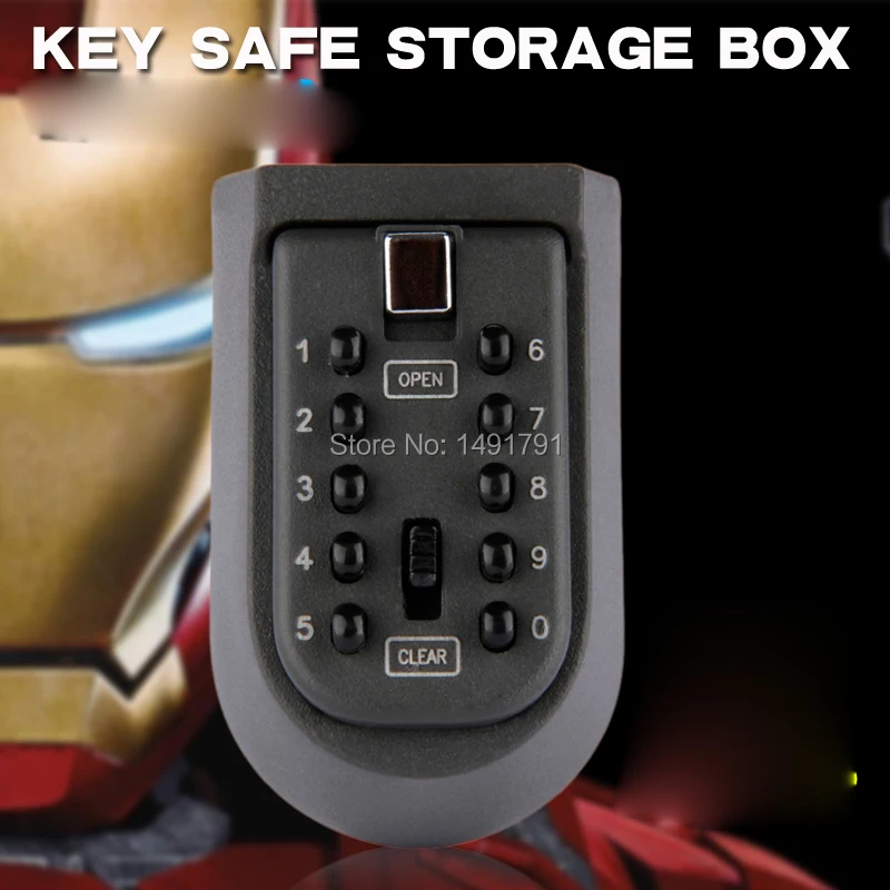 Кодовая безопасная коробка для побега в номер камеры ввода правильного пароля