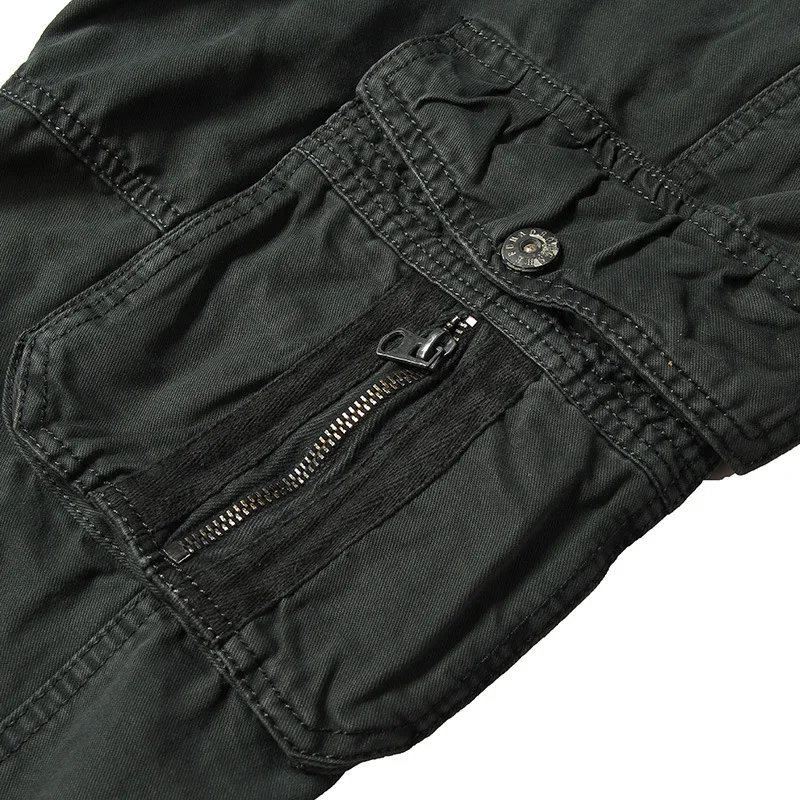 Новый Мода 2017 брюки-карго Мужская хип-хоп высокое качество свободные военные