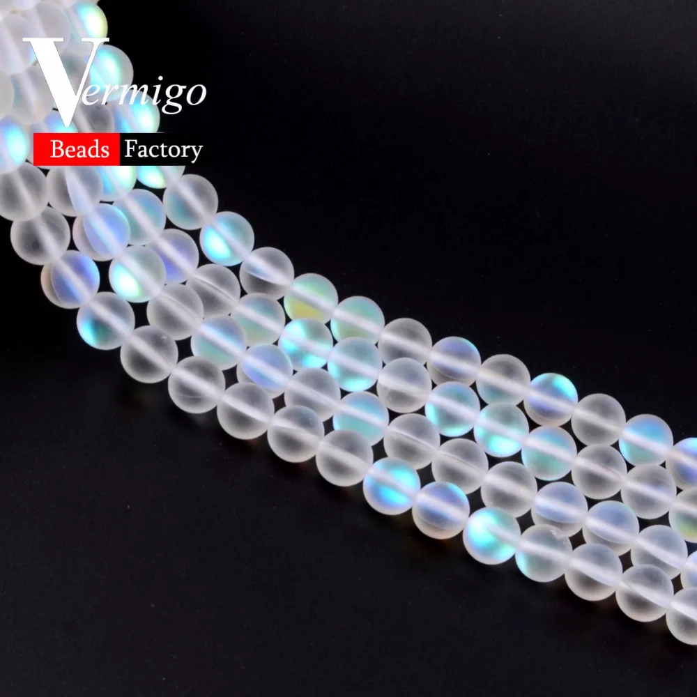 Тусклый полированный AB белый австрийский хрусталь фотоэлемент для рукоделия