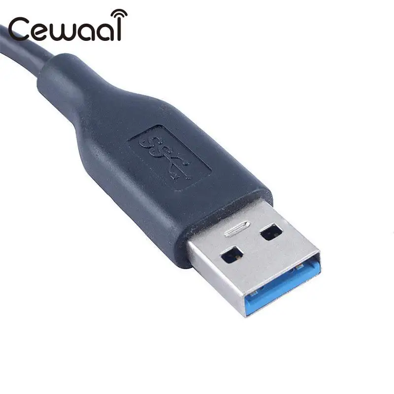 Cewaal CEWAAL 52 см USB3.0 Мужской к Micro B внешний жесткий диск кабель мобильной передачи