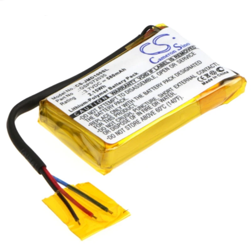 10 шт./лот Cameron Sino 580 мАч батарея GSP072035 для JBL GO FF Go JBLGOBLK|Смарт-аксессуары| |