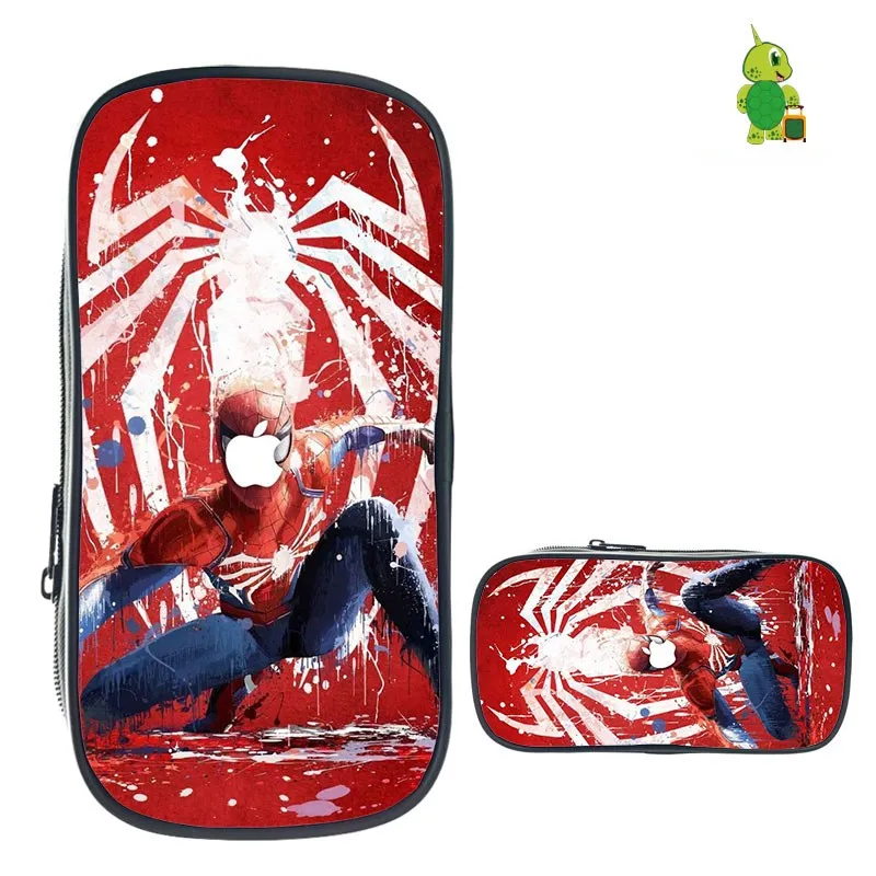 Spider Man Far From Home Pencil Case for Boys Girls Stationery Storage Bags Cosmetic Bag Kids School Supplies Makeup Bag