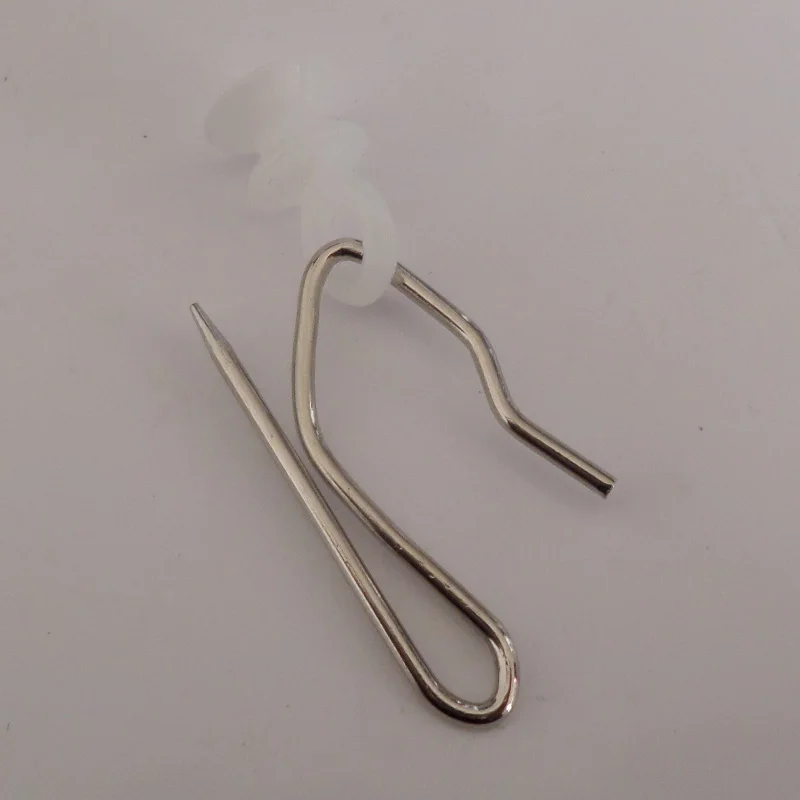 100 шт. крючки для штор держатель из нержавеющей стали S образные железные