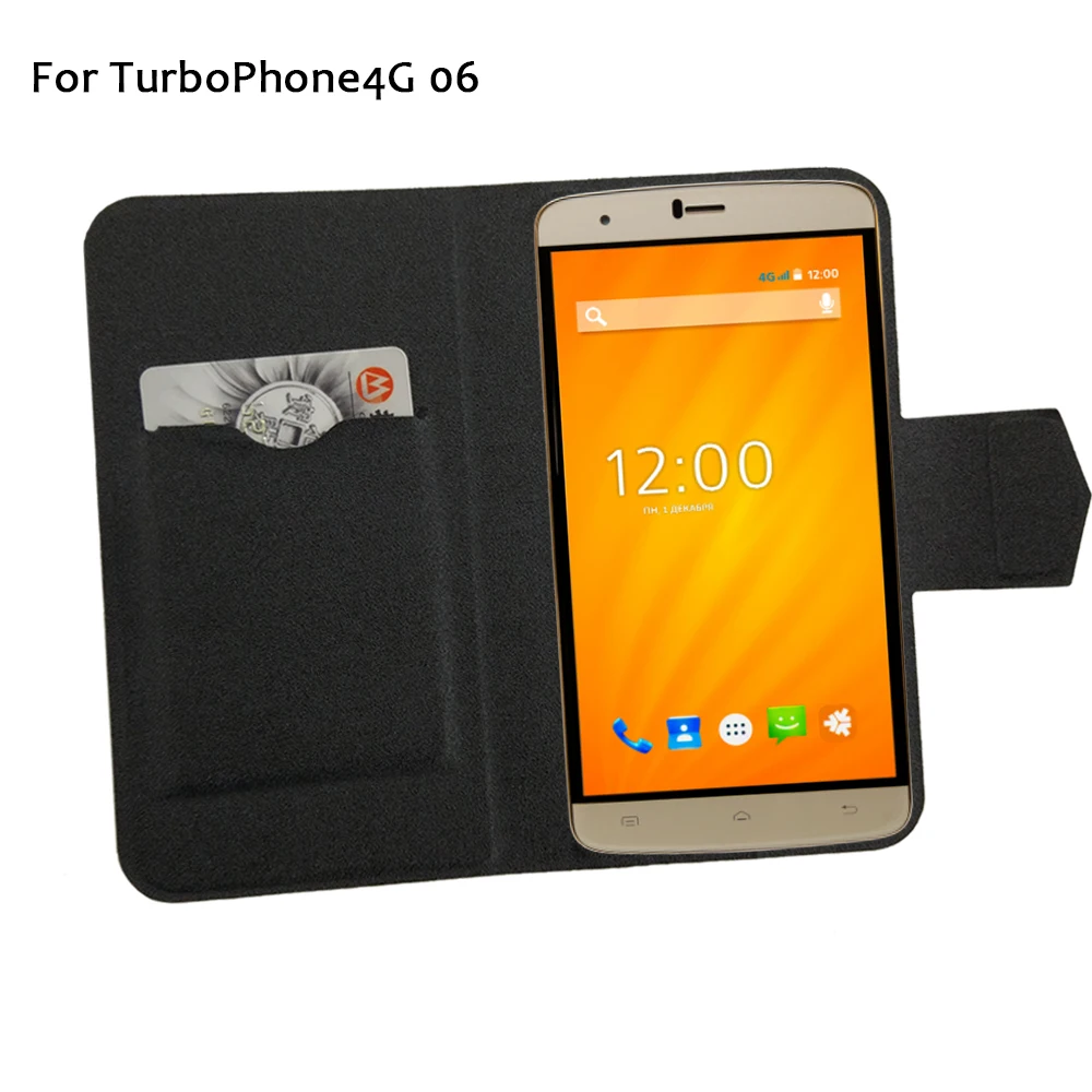 5 видов цветов жарко! TurboPhone4G 06 кожаный чехол для телефона Прямая поставка с