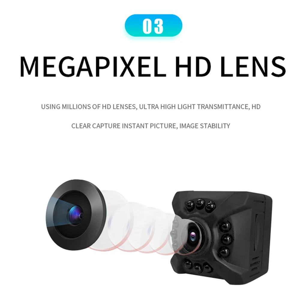 Портативная беспроводная камера ночного видения 1080P HD Магнитная WiFi IP мини камера P2P веб-камера видеокамера дистанционный регистратор зонд
