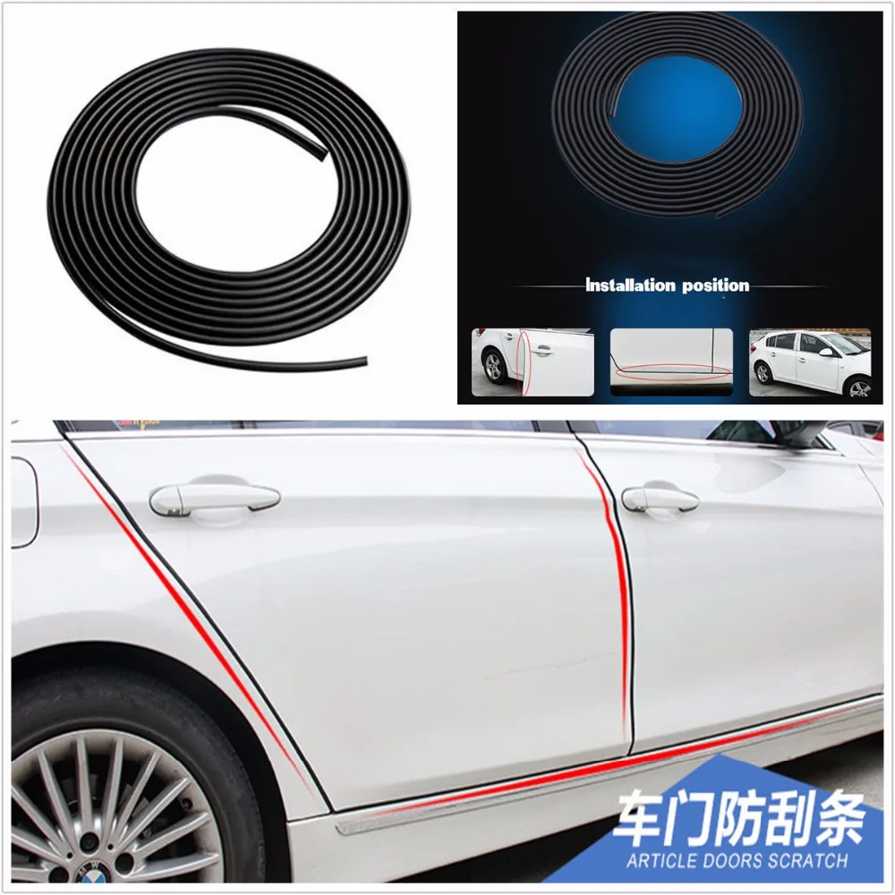 Автомобильные наклейки защита от царапин края резиновое уплотнение