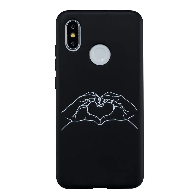 Snzvok для Xiaomi 8 SE 6X 5X 5s персональный эскиз палка рисунок матовый мягкий чехол Redmi Note 6
