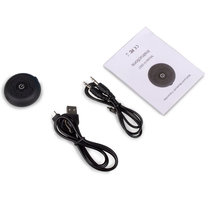 Bluetooth стерео передатчик беспроводной ТВ аудио поддержка двух bluetooth наушников или