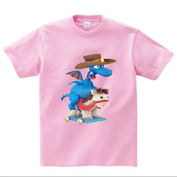Pink childreT-shirt Doc mcstuffins/футболка для девочек 2, 3, 4, 5, 6, 8, 10, 12 лет, Детская летняя футболка, хлопковая Детская футболка с короткими рукавами для маленьких девочек, MJ - Цвет: Pink childreT-shirt
