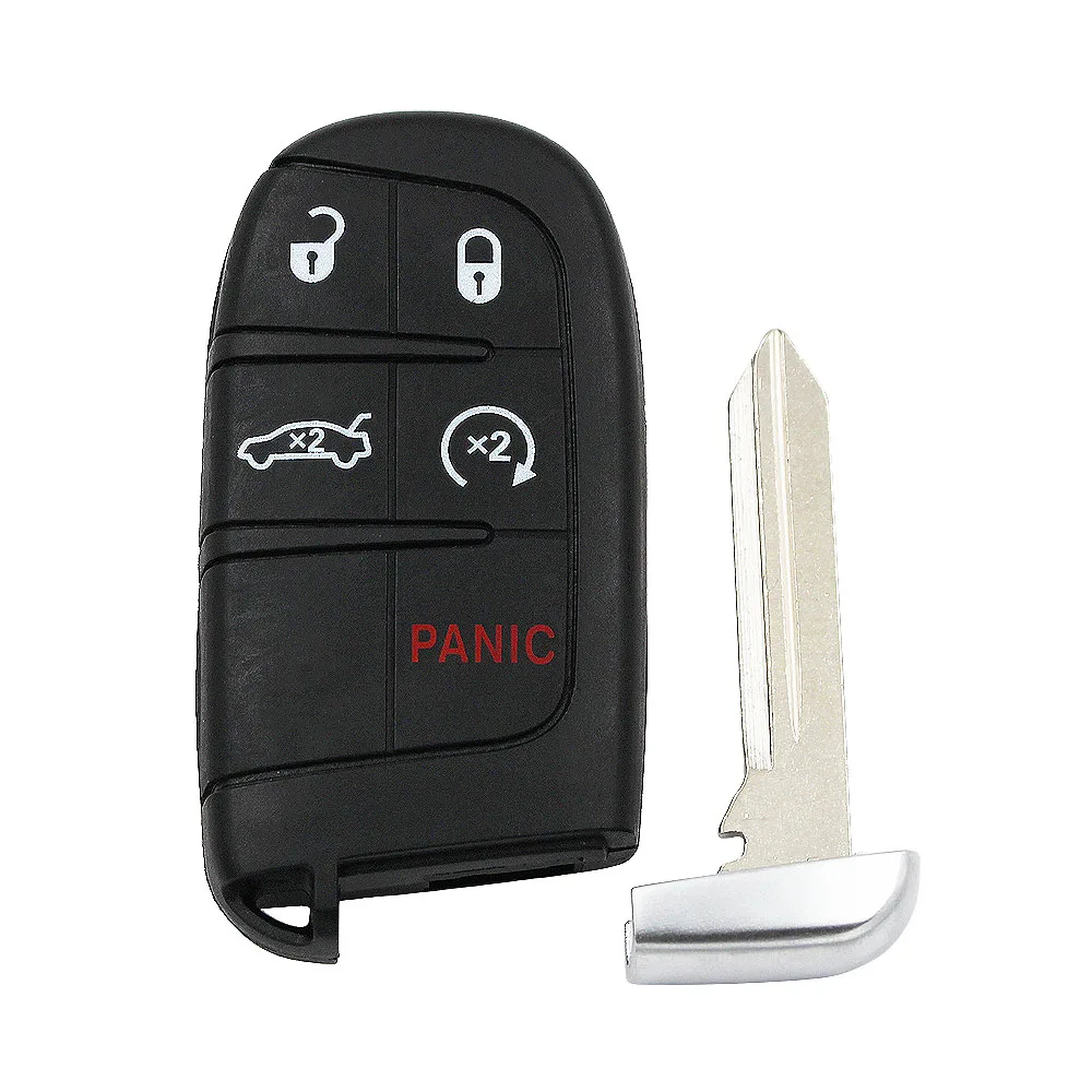 1 шт.) 5 Кнопка Smart Remote Key 433 МГц для Chrysler Dodge Зарядное устройство Путешествие Challenger Durango 300 46 чип M3N-40821302 нет