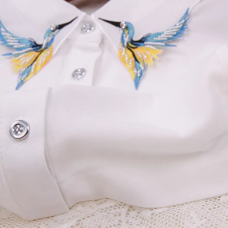 Женский воротник обманка съемный свитера ложные воротнички винтажная Цветная