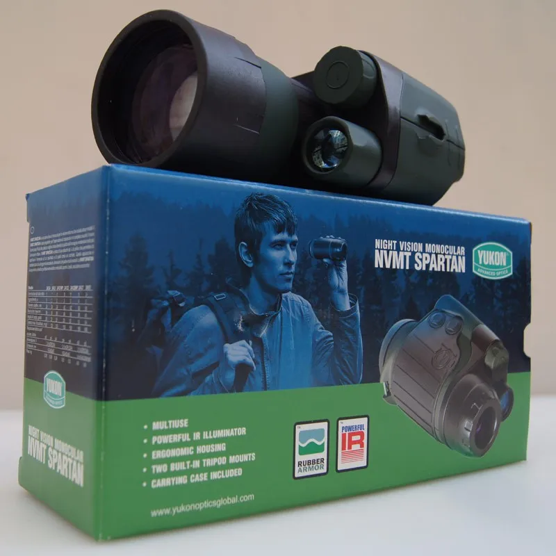 Yukon 24127 инфракрасный прицел ночного видения NVMT Spartan 4X50 NV Монокуляр для охоты прибор ночного видения 4 увеличения