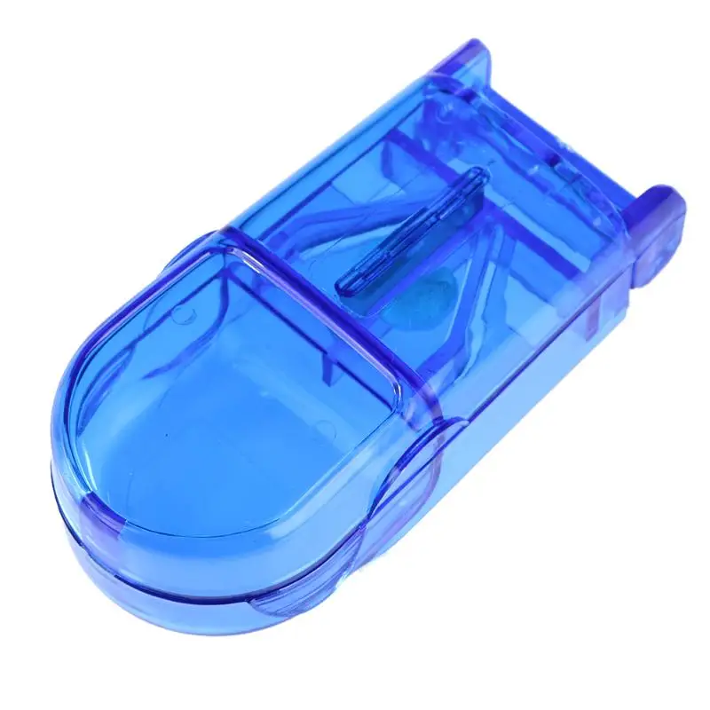 Portable Pill Box Cutter Splitter Divide Storage Case Medicine Organizer Drug Jewelry Small Item Medicine Storage