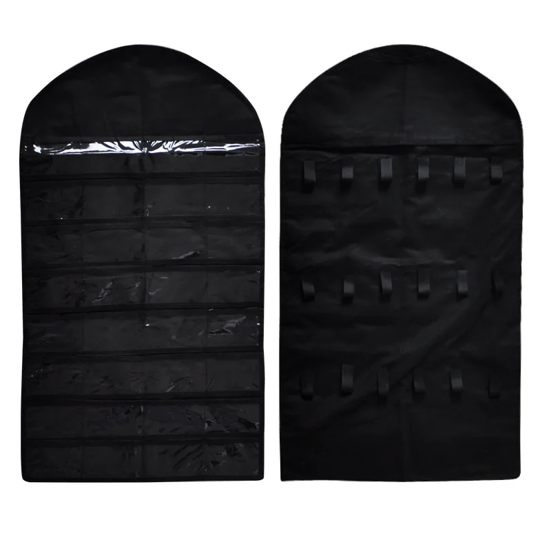 

32 Pockets Hanging Organizer Jewelry Display Storage Bag Wardrobe Closet Organizer Earrings Ring Necklace Bracelet Organizer