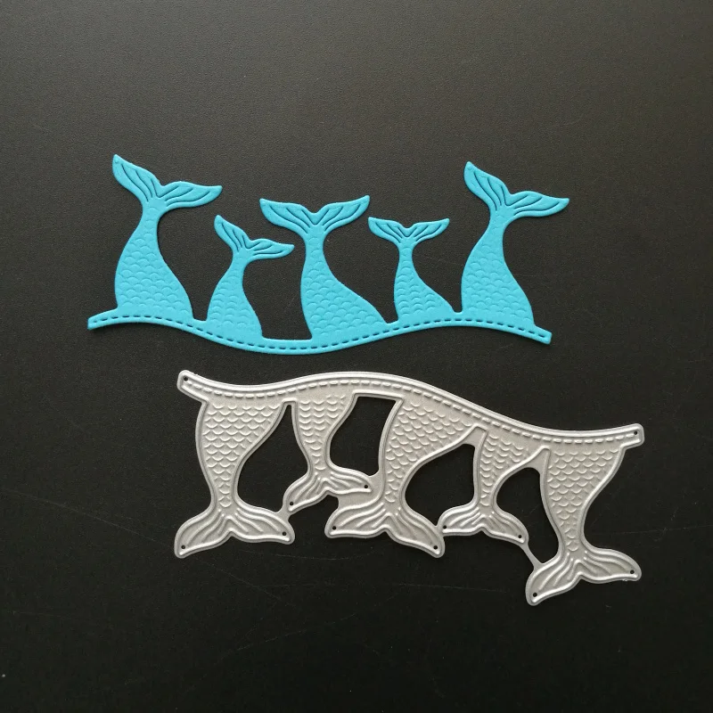 

Beatuy fish tail Metal Cutting Dies Stencils for DIY Scrapbooking/photo album Decorative Embossing DIY Paper Cards
