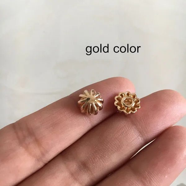 gold color 100 Наборы для ухода за кожей полукруглый Rock Спайк, 9 мм DIY заклепки Шпильки для Изделия из кожи ремень, сумки, Сапоги и ботинки для девочек, шляпа, Джинсы для женщин украшения - Цвет: gold color