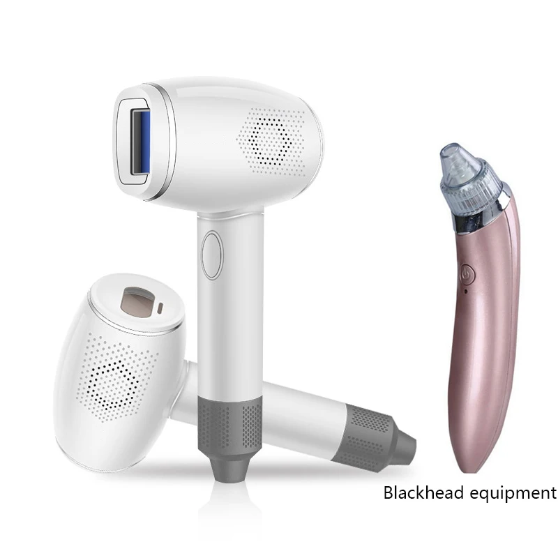 Blackhead device Электрический лазерный эпилятор для удаления волос, эпилятор для всего тела, Женский Бритва для зоны бикини депилятор для мужчин и женщин, безболезненный депилятор - Цвет: Blackhead device