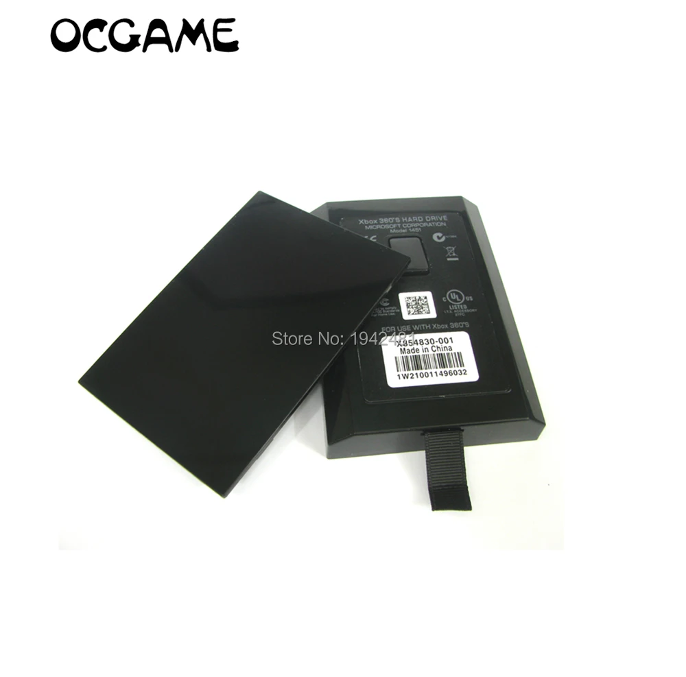 OCGAME 50 шт./лот для xbox360 hdd корпус жесткого диска с 320G этикеткой тонкая оболочка DHL|lot