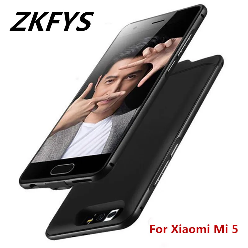 Чехол ZKFYS с металлической рамкой для зарядного устройства Xiaomi Mi 5 чехол