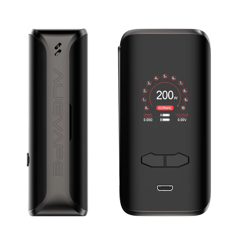 Augvape VX200 коробка мод комплект 200 Вт 1 3 дюйма цветной дисплей двойной 18650 батарея