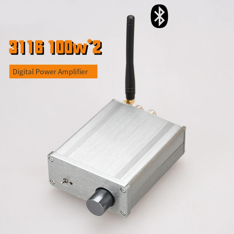 

HIFIDIYLIVE аудио мини цифровой усилитель мощности TPA3116 2,0 100 Вт * 2 усилитель стерео Hi-Fi усилитель bluetooth 4,2 на выбор