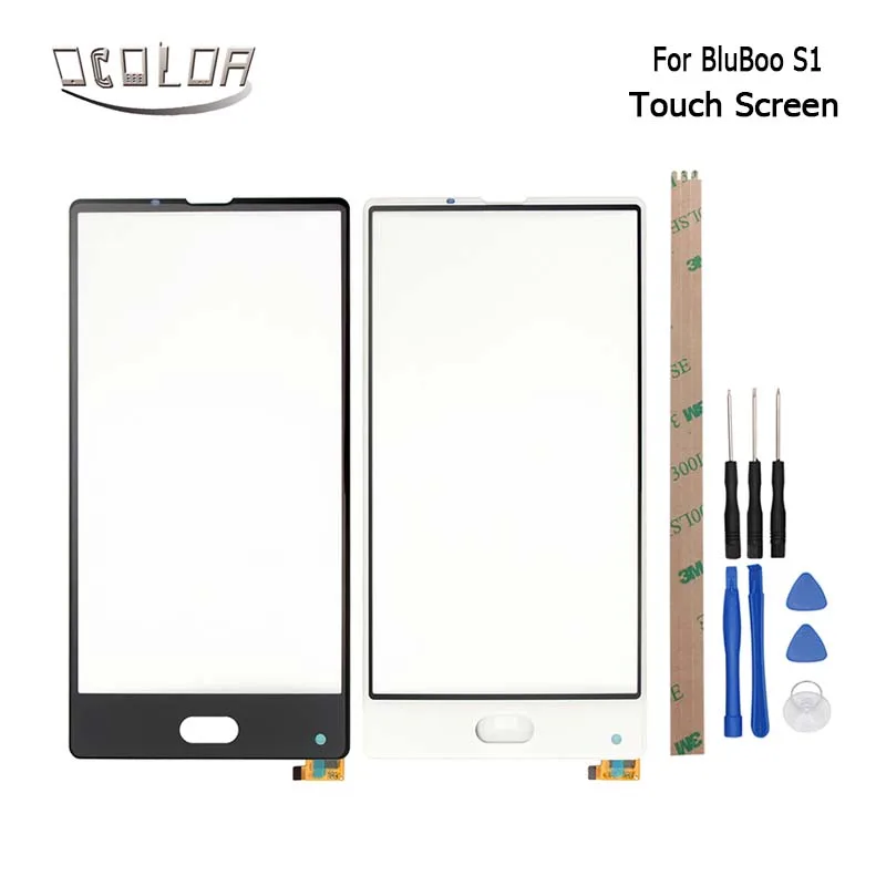 Цветной сенсорный экран для BluBoo S1 сенсорная панель с объективом Сменные