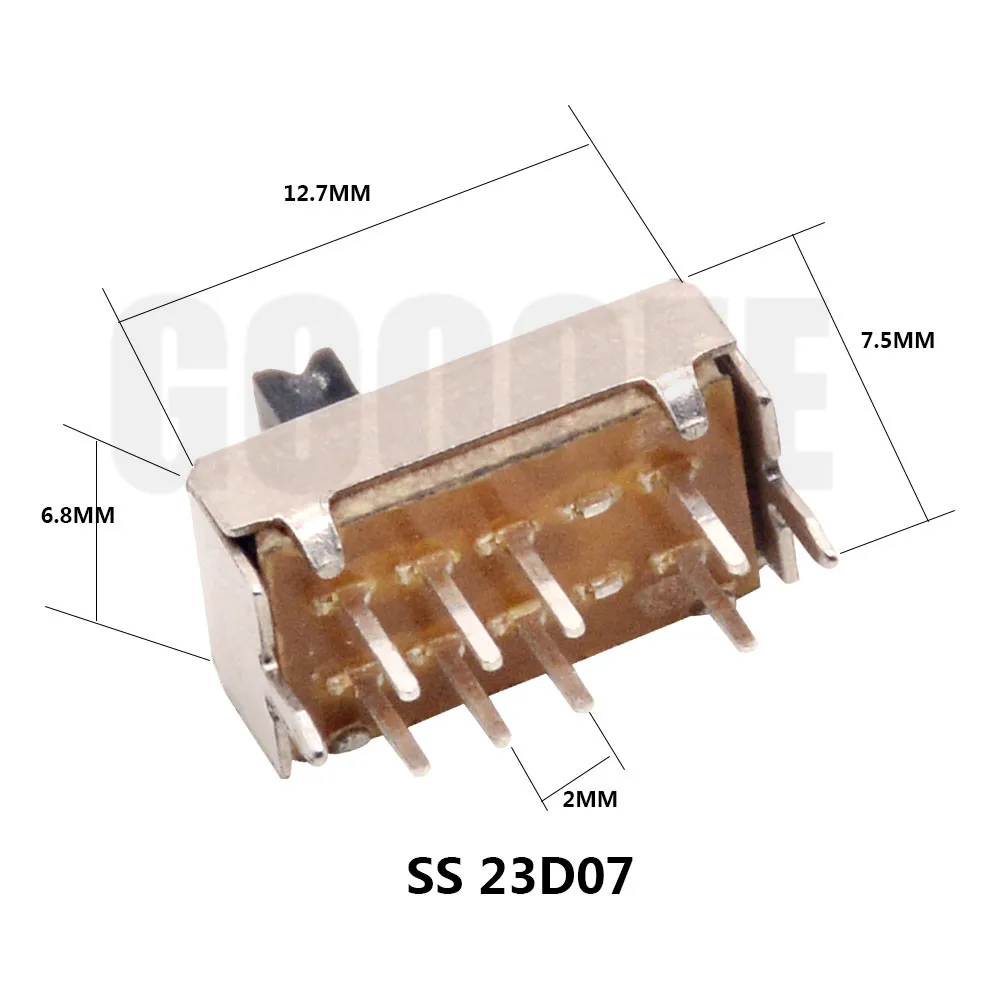 Переключатель слайдов SS 12D00 5 шт. полоса колебаний переключения передач 2/3 файлов