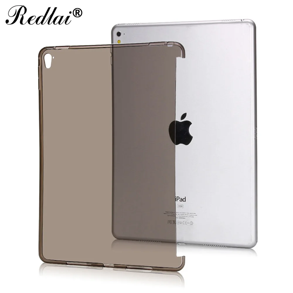 Чехол для iPad 2/3/4 Redlai Transparant Can See Logo Ультратонкий Мягкий чехол из ТПУ Apple 2 3 4
