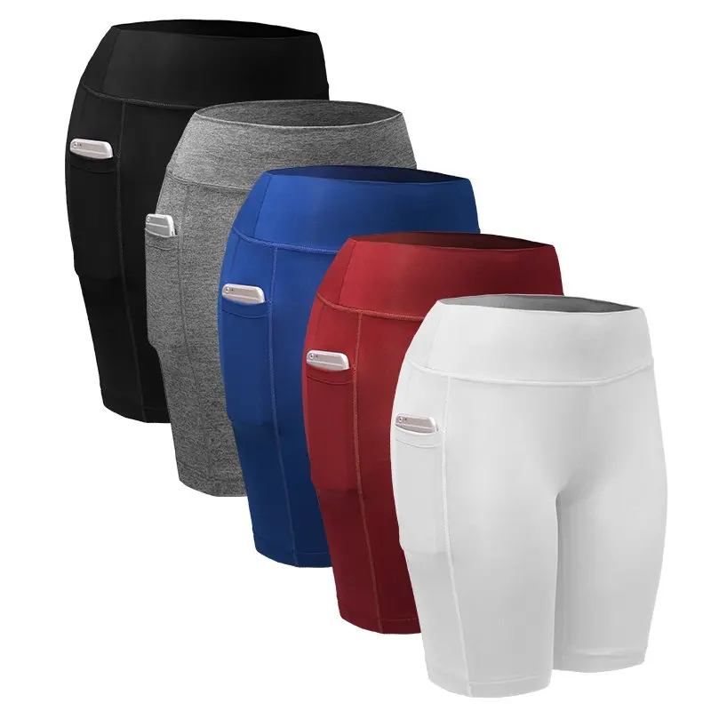 

Summer Women Compression Shorts Quick Dry Skinny Elastic Breathable Skinny Stretchy Short Pants Women Fitness Dry Female