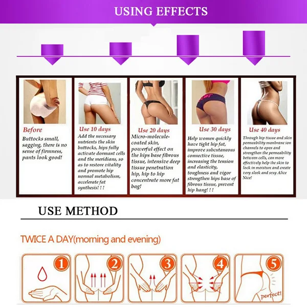Новое горячее 30 мл сексуальное эфирное масло для увеличения ягодиц крем | Красота