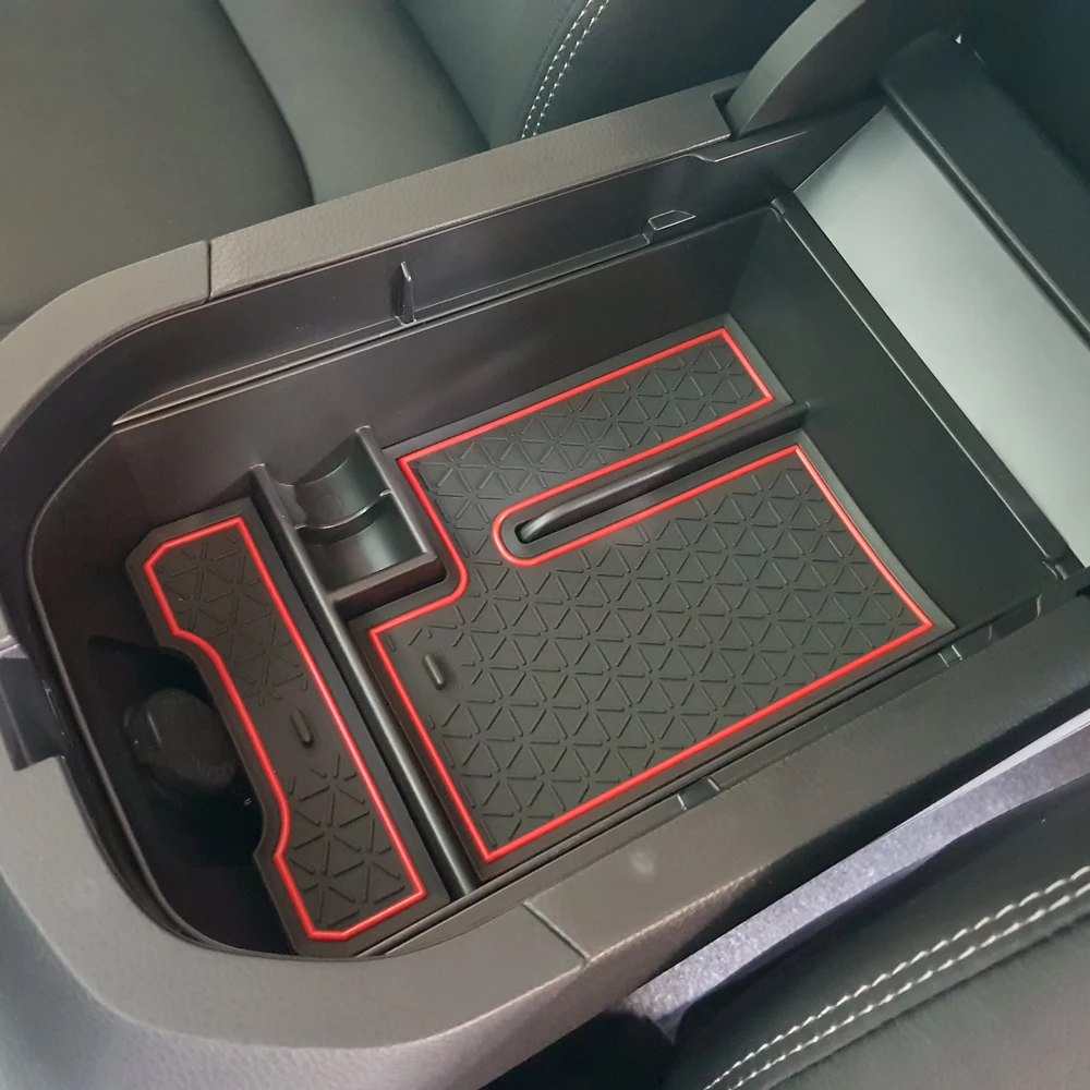Для Toyota RAV4 XA50 2019-2021 Автомобильная Черная внутренняя консоль подлокотник перчатка