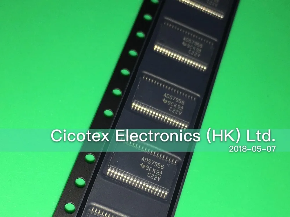 

ADS7956SDBTR TSSOP38 ADS7956 IC ADC 10BIT 1msps 12CH 38-TSSOP ADS7956SDBT