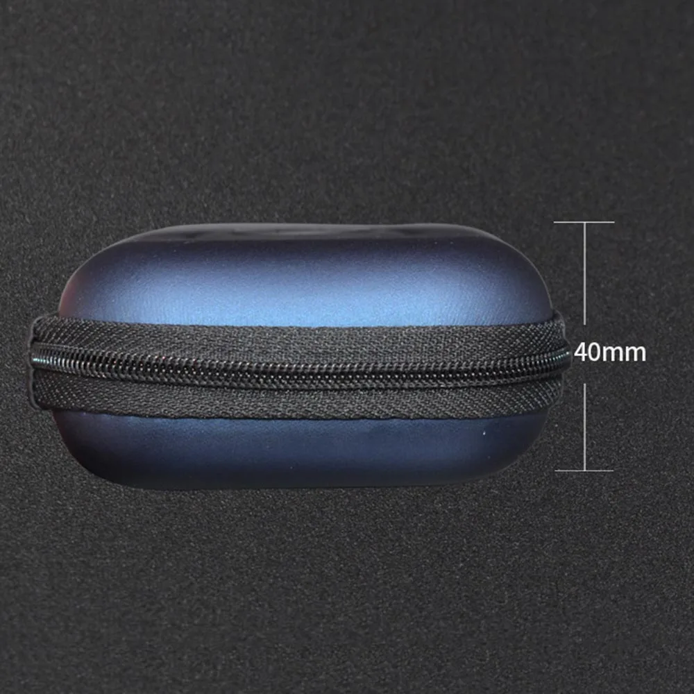 PU Case Bag Earphone Headset Accessories Protable Pressure Shock Absorption Storage Package With Logo | Электроника