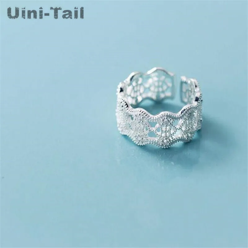 Новинка Лидер продаж открытое пикантное кружевное кольцо Uini Tail из стерлингового