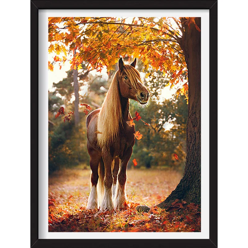 DANQINGSONG Full Drill Rhinestones Painting Diy Diamond Embroidery Horse Animal Children Crafts Home Decorative Wall Stickers | Дом и сад