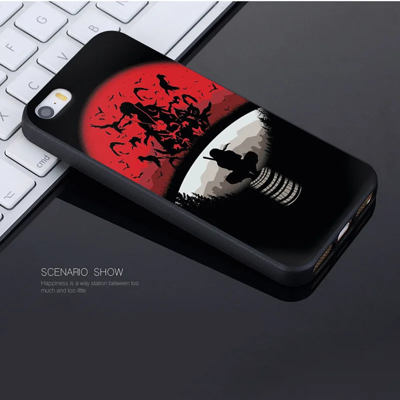 6 MaiYaCa Naruto Shippuden Uchiha Itachi Clan Coque чехол для телефона для iphone 11 Pro XR XS Max 8 7 6 6S Plus X 5 5S SE - Цвет: 6