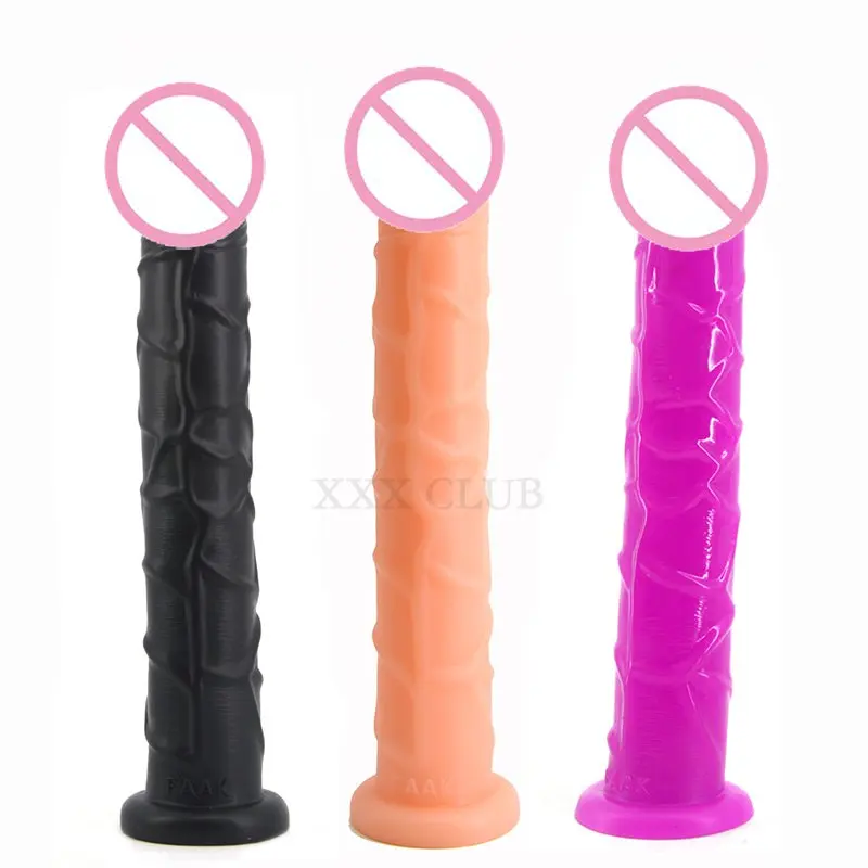Оригинальный мягкий фаллоимитатор FAAK 33 5*5 6 см большой пенис с присоской без