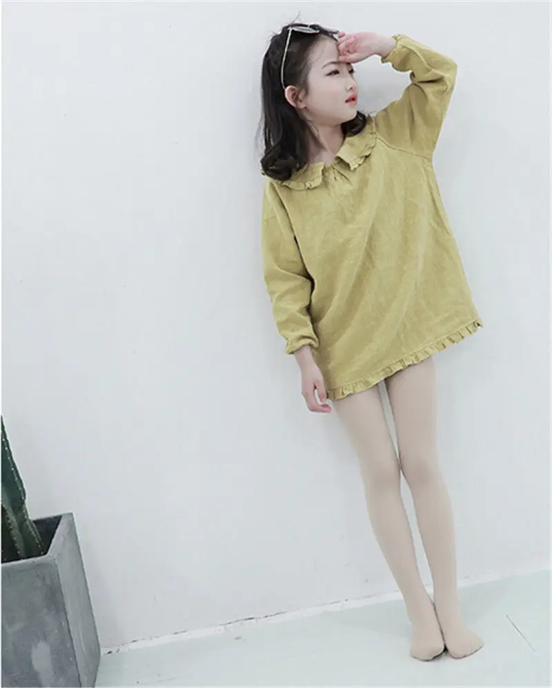 Лидер продаж Хлопковые гольфы для маленьких девочек Колготки Чулки танцев