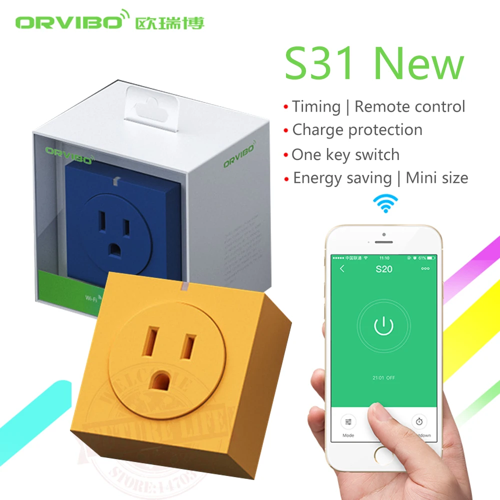 Смарт-Розетка Orvibo S31 для домашней автоматизации 4G/Wi-Fi | Электроника
