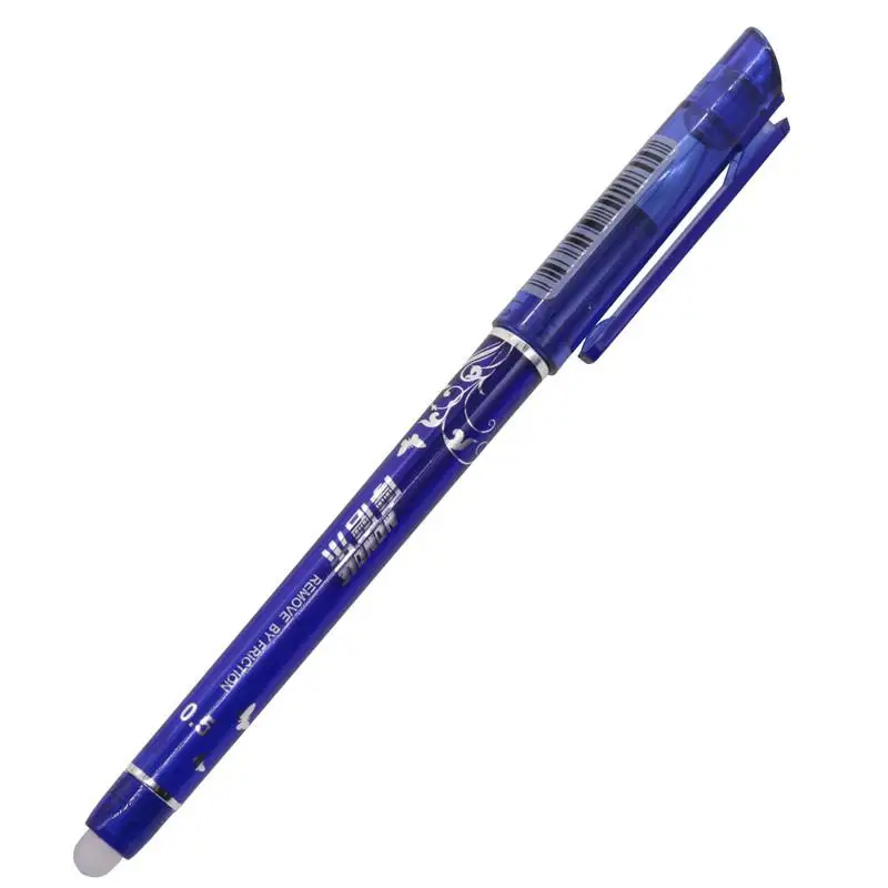 Blue ink 36 pcs 36 шт стираемая гелевая ручка 0,5 мм перо красный синий темно-синий черный заправки на выбор студент, школа, офис обратно в школу канцелярские принадлежности - Цвет: Blue ink 36 pcs