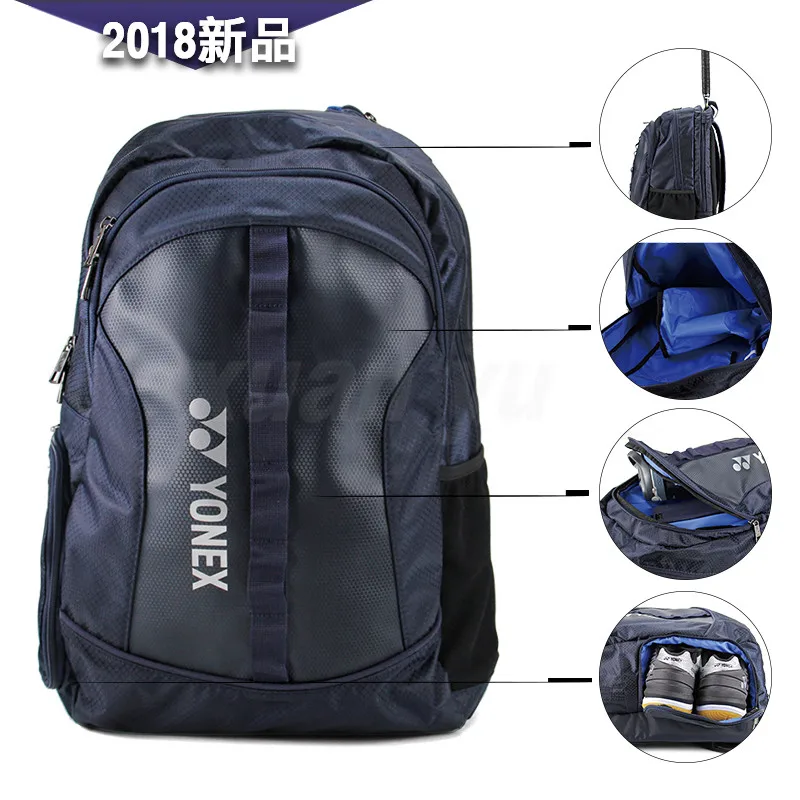 Оригинальная сумка Yonex для ракеток бадминтона Yy спортивный брендовый рюкзак с